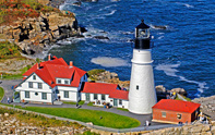 Lighthouses of New England Scenic Photography